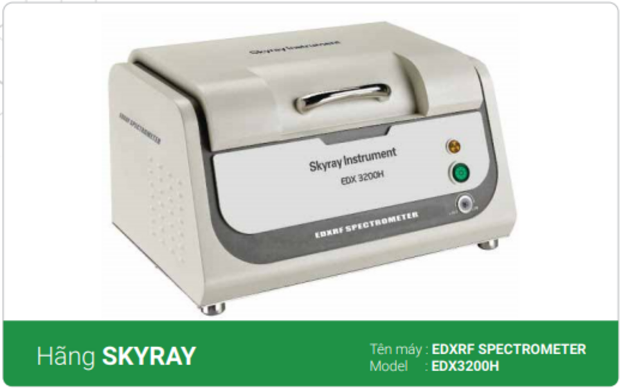  Khám phá EDXRF SKYRAY EDX3200H: Đặc điểm & Ứng dụng 1