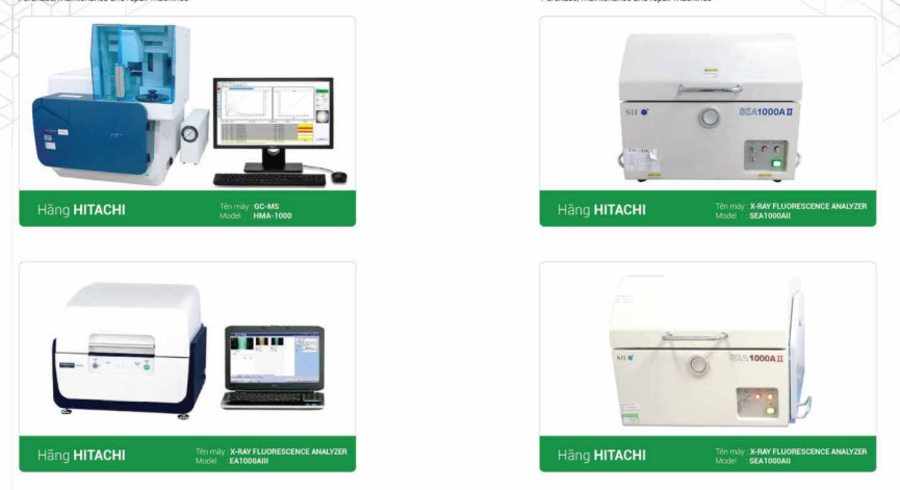 Máy XRF HITACHI: Giải Pháp Phân Tích Ưu Việt Cho KCN Phía Nam 2