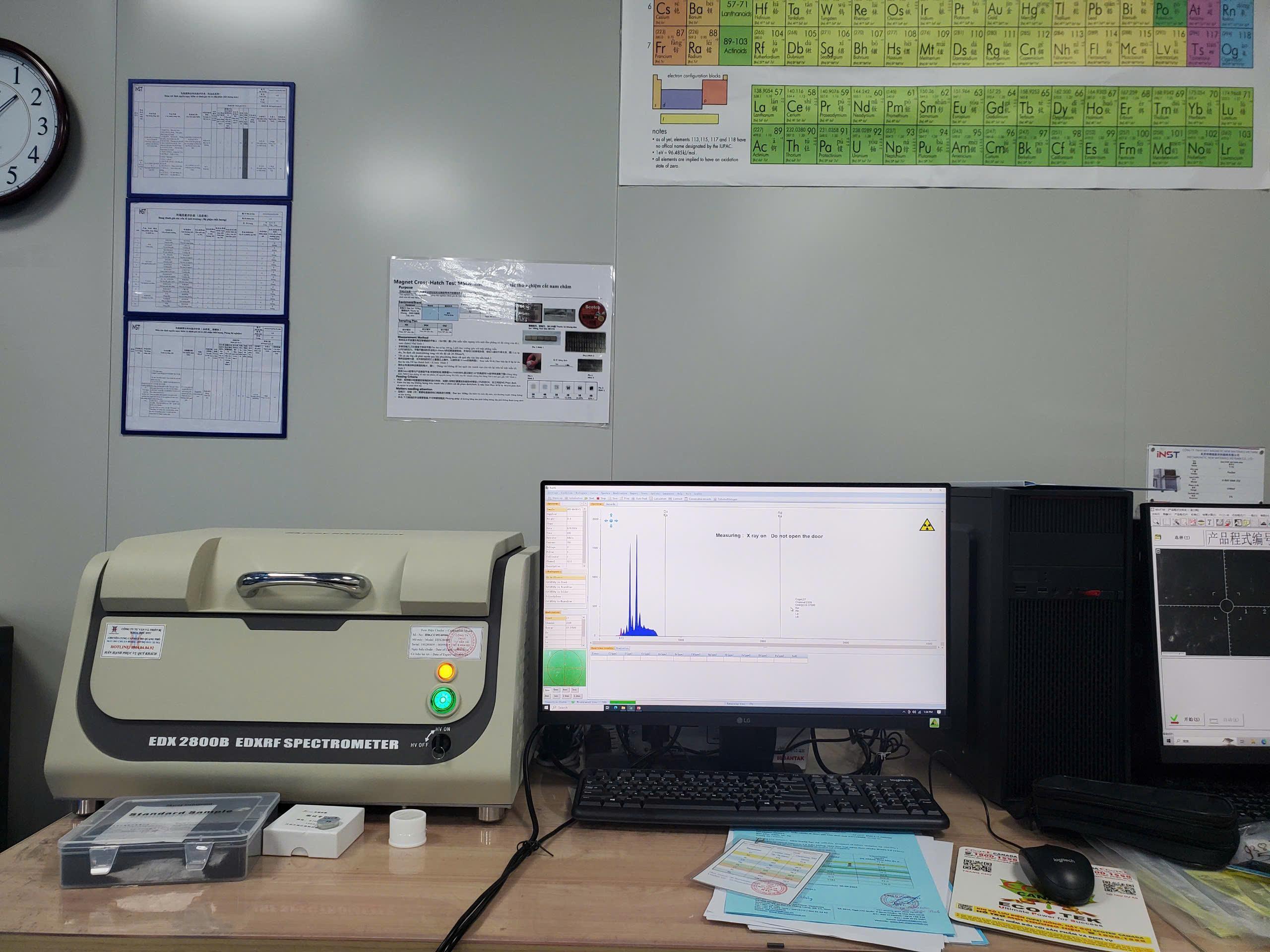 Sửa máy test RoHS 2.0: Giải pháp cho ngành cơ khí chính xác 2