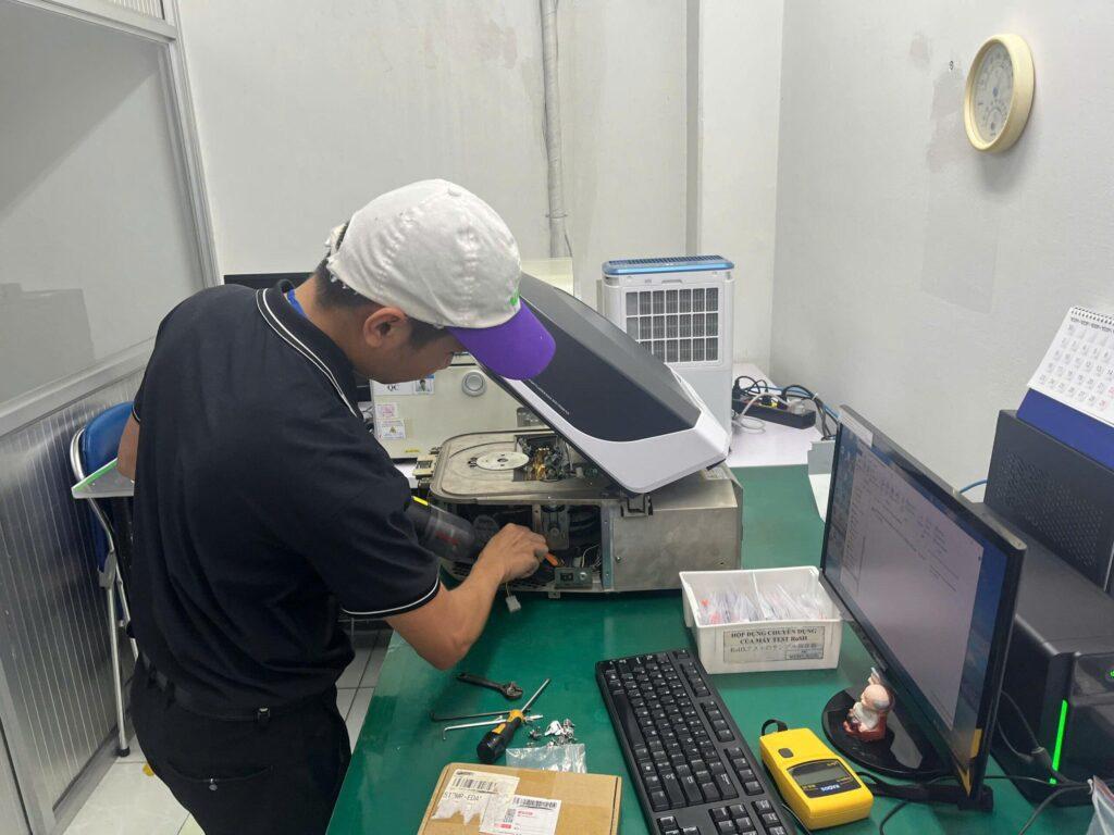  Sửa Chữa Máy Đo Lớp Phủ XRF: Giải Pháp Cho Nhà Máy Điện Tử 2