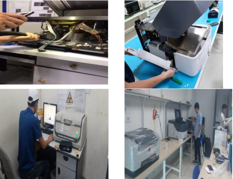 Sửa Máy Test RoHS Nhanh Chóng Tại Miền Tây - XRFTECH 2