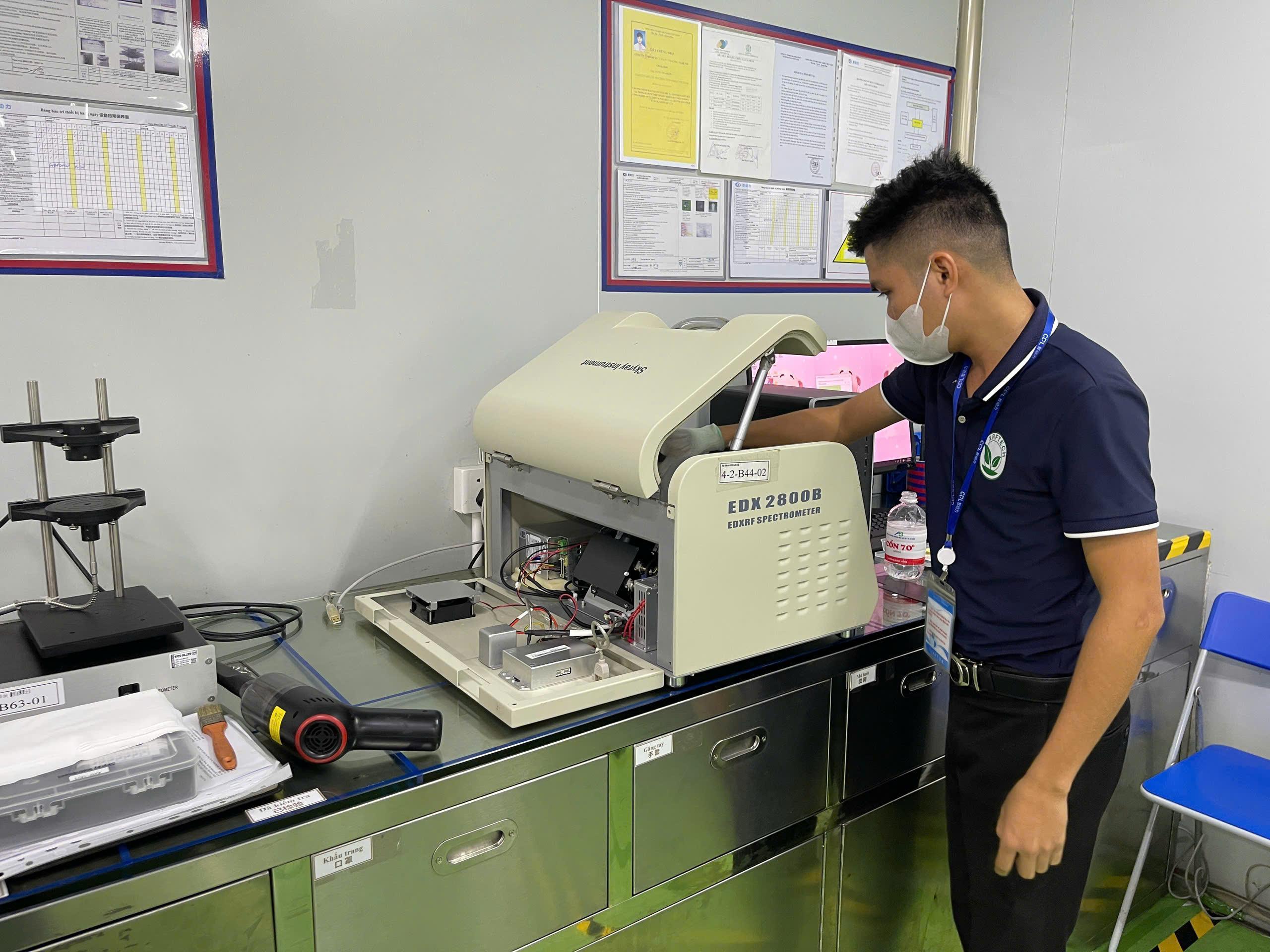 XRF Tech: Tổng hợp dịch vụ XRF/ROHS/Chamber tại miền Bắc 1