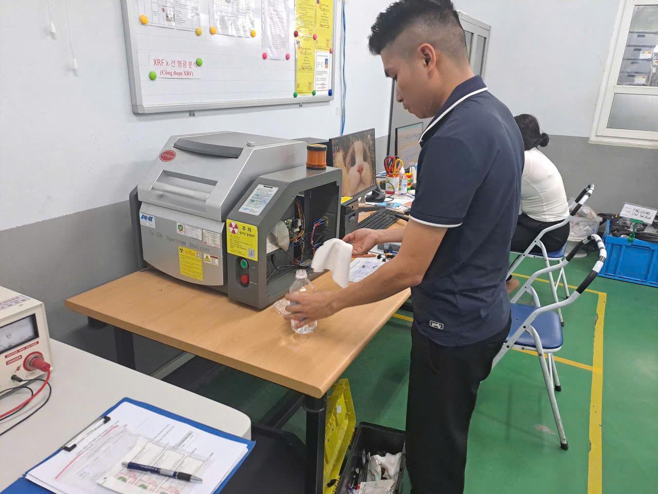 Hiệu chuẩn máy test RoHS: Chìa khóa vàng cho phòng lab nhựa đạt chứng chỉ 1