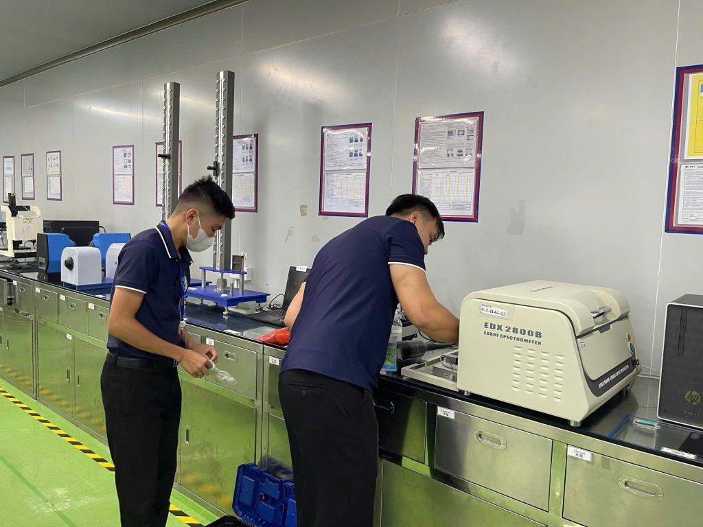  Lập kế hoạch hành động khắc phục rủi ro XRF, RoHS, tủ môi trường 2